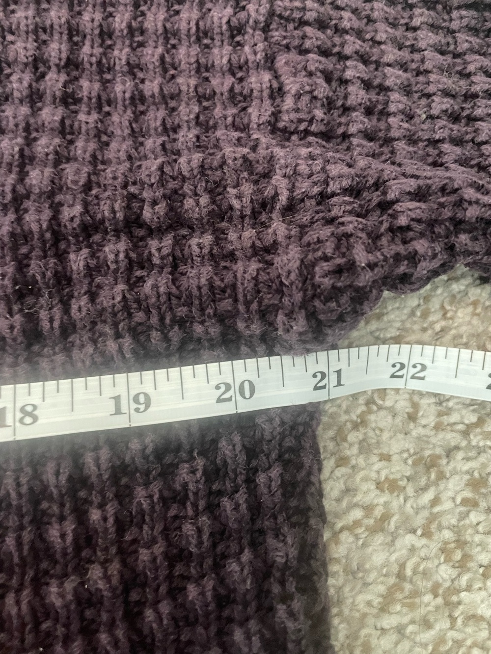 Moda Int’l Block Stitch Collared Cardigan Button Front - Picture 2 of 5